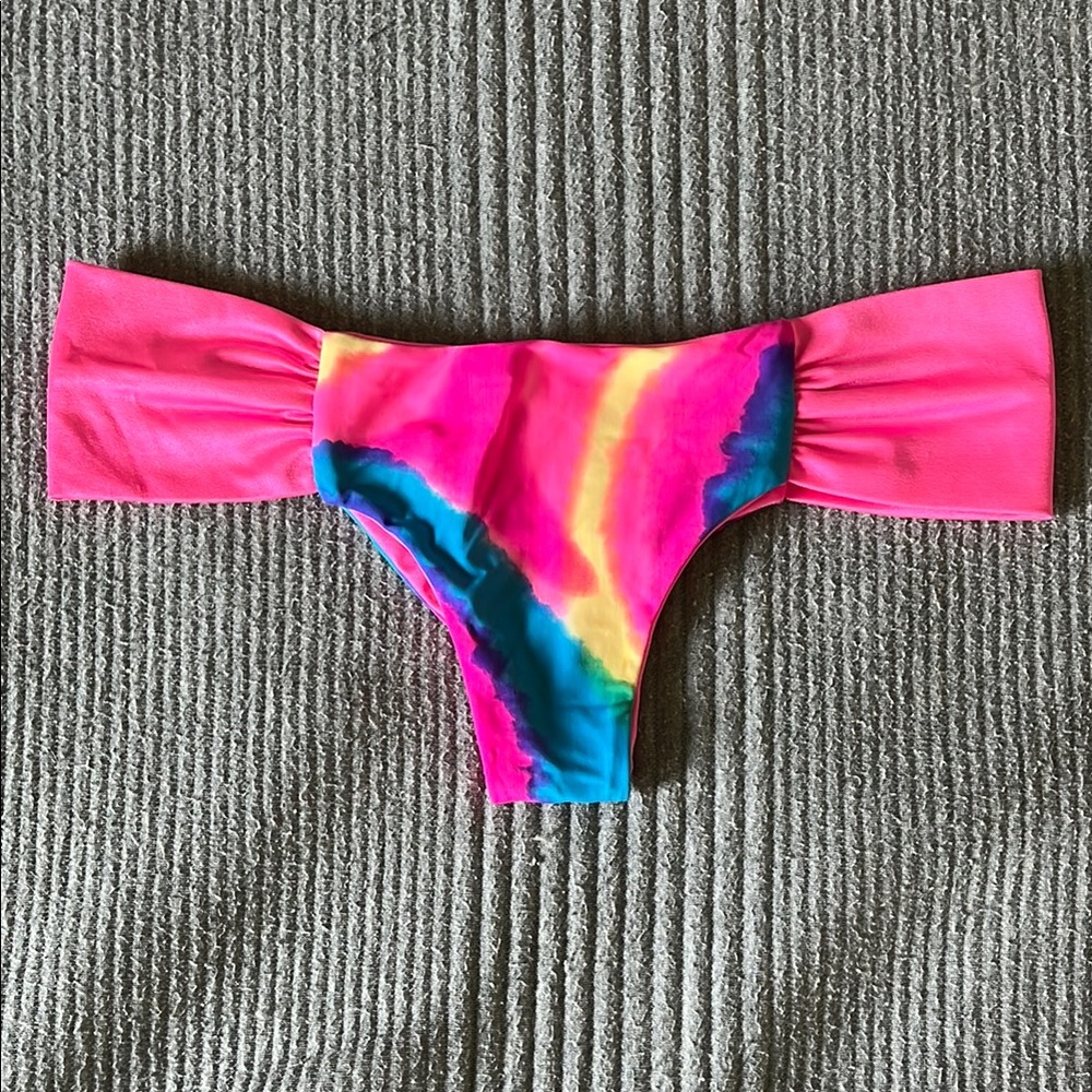 Colorful Tie-Dye Bikini Bottom